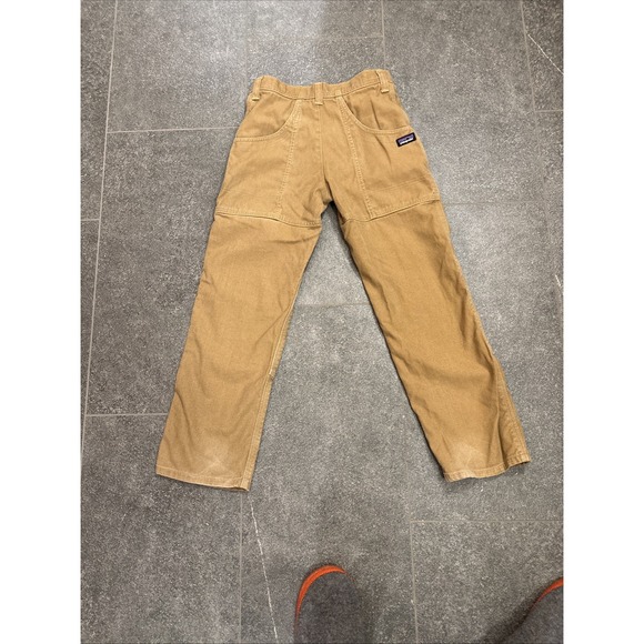 Patagonia kids wornwear Hemp organic cotton work pants medium - Picture 10 of 16